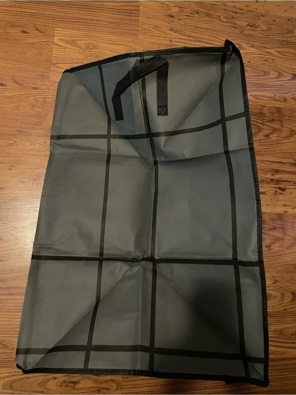 Two New on Package XL Foldable Gray and Black Clothes Storage Bags
